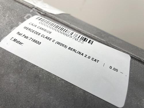 Gearbox MERCEDES-BENZ C-CLASS (W203)  | BP31684490M3 