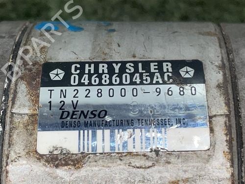 Used Starter Starter CHRYSLER VOYAGER / GRAND VOYAGER III (GS_, NS_) [1992-2001] 31680826 31680826