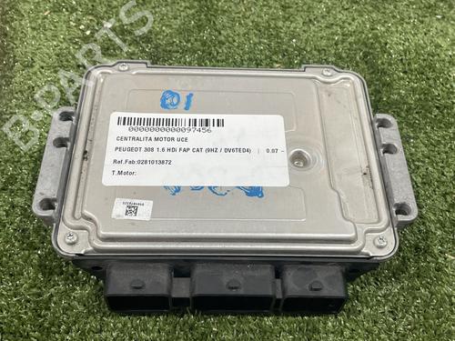 Used Engine control unit (ECU) Engine control unit (ECU) PEUGEOT 308 I (4A_, 4C_) 1.6 HDi (109 hp) 31684573 31684573