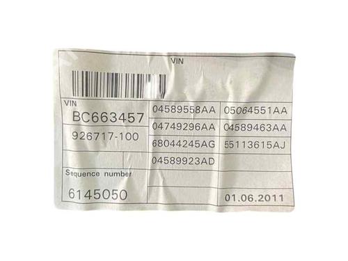 Used Rear left window mechanism Rear left window mechanism JEEP GRAND CHEROKEE IV (WK, WK2) 3.0 CRD V6 4x4 (241 hp) 25212732 25212732