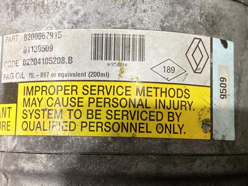 Used AC compressor AC compressor RENAULT ESPACE IV (JK0/1_) [2002-2026] 31681703 31681703