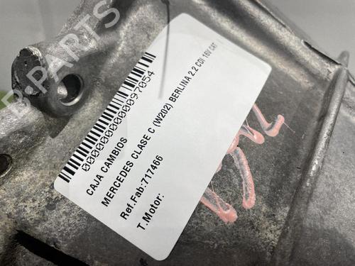 Used Gearbox MERCEDES-BENZ C-CLASS (W202) [1993-2000]  31684499