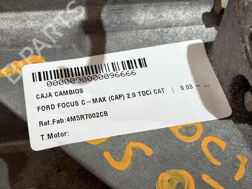 Gearbox FORD FOCUS C-MAX (DM2) | BP31684346M3
