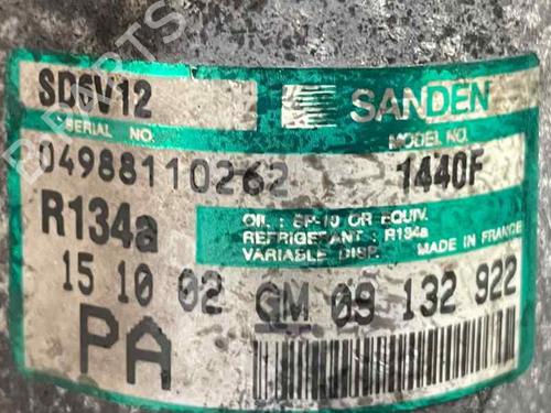 AC compressor OPEL ASTRA G Saloon (T98) 2.0 DTI 16V (F69) | BP29177002M34