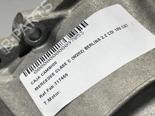 Used Gearbox MERCEDES-BENZ C-CLASS (W202) [1993-2000]  31684498