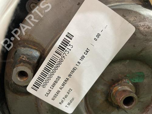Gearbox NISSAN ALMERA II Hatchback (N16)  | BP31684554M3 