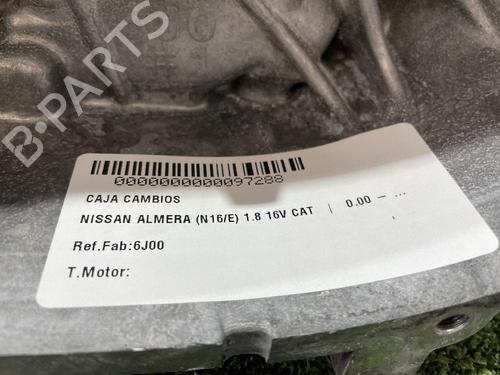 Gearbox NISSAN ALMERA II Hatchback (N16)  | BP31684548M3 