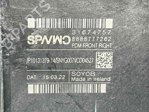 Right front window motor VOLVO XC40 (536) T2 | BP33424597E20 - Image 2