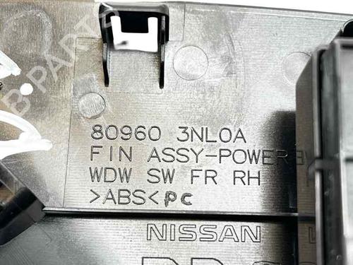 right-front-window-switch-nissan-leaf-ze0-2010-2011-2012-2013-2014-2015-2016-2017-34236354 main image