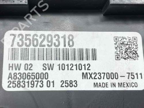 Climate control FIAT 500 (312_) 1.2 (312AXA1A) | BP29349785I5 