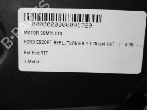 Engine FORD ESCORT VI (GAL, AAL, ABL)  | BP31683783M1 