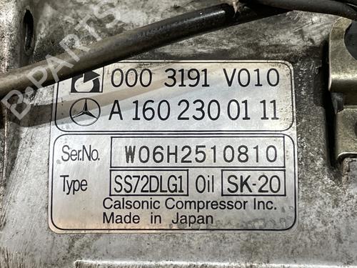 Used AC compressor AC compressor SMART CITY-COUPE (450) [1998-2004] 24223313 24223313
