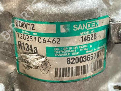 Used AC compressor AC compressor RENAULT MODUS / GRAND MODUS (F/JP0_) 1.5 dCi (FP0G, JP0G) (68 hp) 29349842 29349842