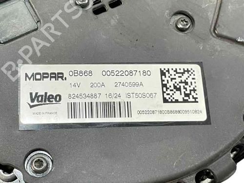 Alternator FIAT 500 (312_) 1.2 (312AXA1A) | BP29203722M7