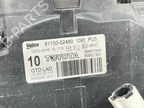 Left headlight TOYOTA AURIS (_E15_) 1.6 (ZRE151_, ZRE151R) | BP29908346C28