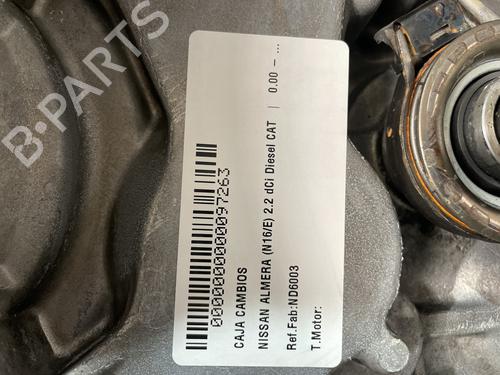 Gearbox NISSAN ALMERA II (N16) | BP31684541M3 - Image 5