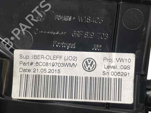 Used Air vent Air vent VW POLO V (6R1, 6C1) 1.4 TDI (75 hp) 25213022 25213022