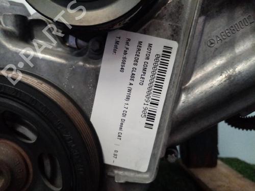 Engine MERCEDES-BENZ A-CLASS (W168)  | BP31683798M1 