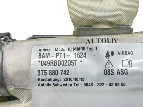Used Right curtain airbag SKODA SUPERB II (3T4) 2.0 TDI (140 hp) 29021579