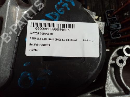 Engine RENAULT LAGUNA II (BG0/1_) | BP31683925M1