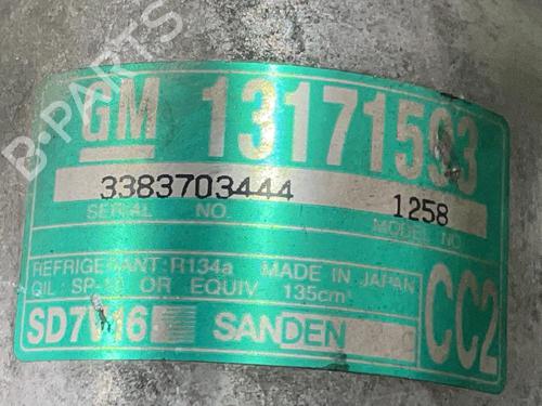 AC compressor OPEL VECTRA C GTS (Z02)  | BP31681738M34 