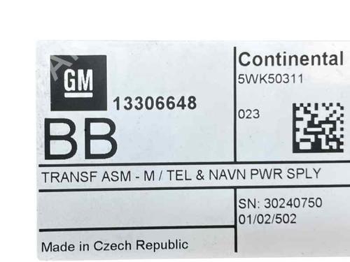 Used Electronic module Electronic module CHEVROLET TRAX 1.7 TD AWD (131 hp) 26920744 26920744