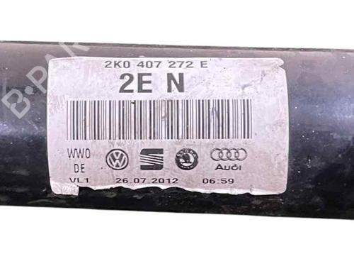 Used Right front driveshaft VW CADDY III Box Body/MPV (2KA, 2KH, 2CA, 2CH) 1.2 TSI (86 hp) 25466145