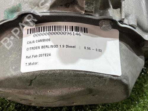 Gearbox CITROËN BERLINGO / BERLINGO FIRST MPV (MF_, GJK_, GFK_)  | BP31684246M3 