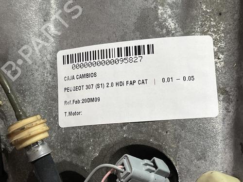 Gearbox PEUGEOT 307 (3A/C)  | BP31684131M3 