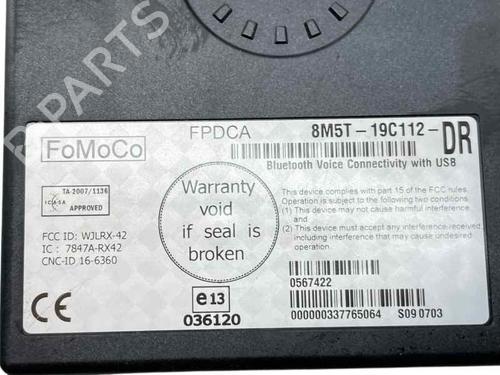 Elektronik Modul FORD FIESTA VI (CB1, CCN) 1.6 TDCi | BP30367843M83 