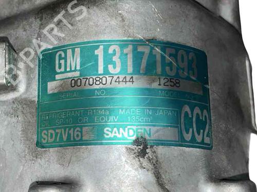 Used AC compressor AC compressor OPEL VECTRA C (Z02) 2.0 DTI 16V (F69) (101 hp) 34237097 34237097