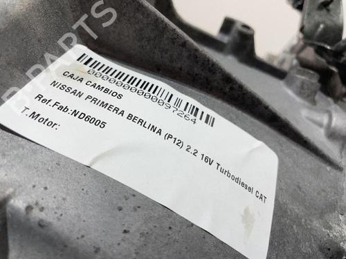 Gearbox NISSAN PRIMERA (P12) | BP31684542M3
