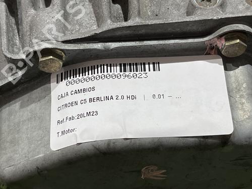 Used Gearbox Gearbox CITROËN C5 II (RC_) [2004-2008] 31684178 31684178