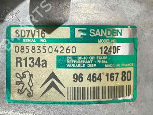 AC compressor CITROËN XSARA (N1) 2.0 HDi 90 | BP29554780M34 
