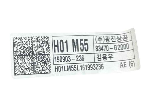 Used Rear left window mechanism HYUNDAI IONIQ (AE) 1.6 GDI Hybrid (105 hp) 28508834