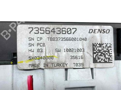 Climate control FIAT TIPO Hatchback (356_, 357_) 1.4 LPG (356HXF1B) | BP33536350I5  - Image 5