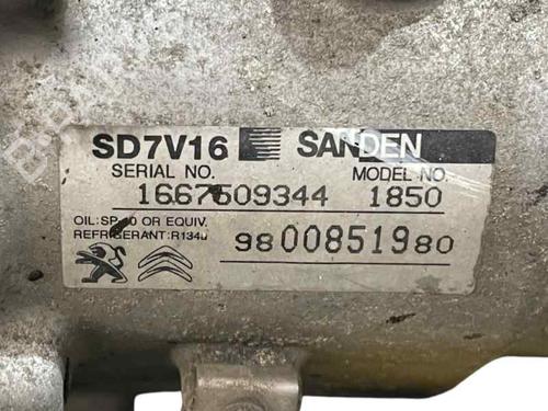 Used AC compressor AC compressor PEUGEOT EXPERT Tepee (VF3X_) 1.6 HDi 90 8V (90 hp) 24736809 24736809
