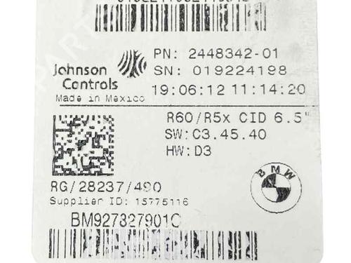 Used Instrument cluster MINI MINI COUNTRYMAN (R60) Cooper S ALL4 (184 hp) 29177822