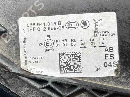Left headlight SKODA KODIAQ I (NS6, NS7, NV7) 1.4 TSI | BP31825966C28 