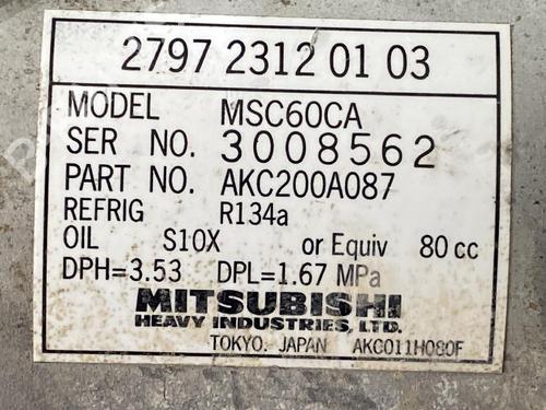 AC compressor TATA INDICA  | BP31681974M34 