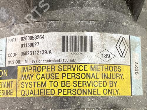Used AC compressor AC compressor RENAULT MEGANE II (BM0/1_, CM0/1_) [2001-2012] 31681689 31681689