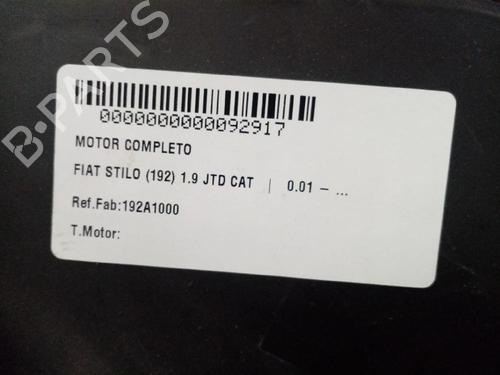 Engine FIAT STILO (192_)  | BP31683866M1 
