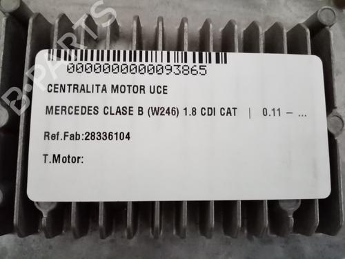 Used Engine control unit (ECU) Engine control unit (ECU) MERCEDES-BENZ B-CLASS Sports Tourer (W246, W242) [2011-2018] 31683916 31683916