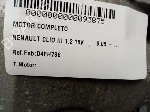Engine RENAULT CLIO III (BR0/1, CR0/1)  | BP31683917M1  - Image 8