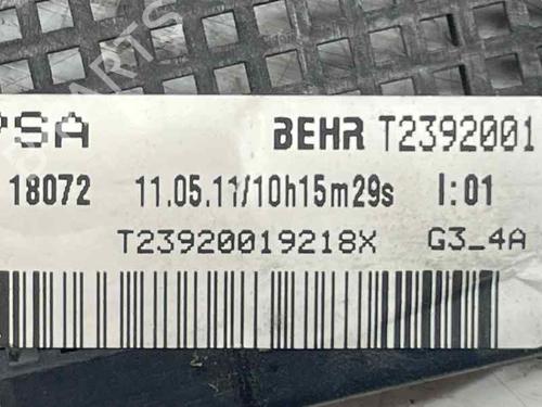 Heater resistor PEUGEOT 5008 (0U_, 0E_) 1.6 HDi | BP26517349M108 