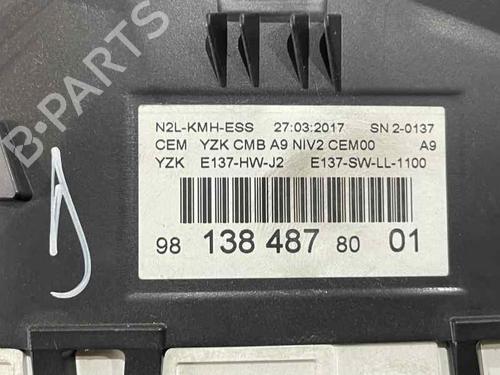 Instrument cluster PEUGEOT 208 I (CA_, CC_) 1.2 VTI 82 | BP24224967C47 