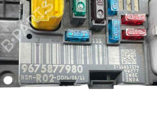 Fuse box CITROËN C5 III (RD_) 2.0 HDi 140 (RDRHF8, RDRHFA, RDRHA8, RDRHAJ) | BP29875643E1