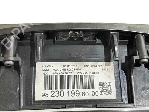 Instrument cluster CITROËN C3 III (SX) 1.2 VTi 82 | BP24224109C47 - Image 2