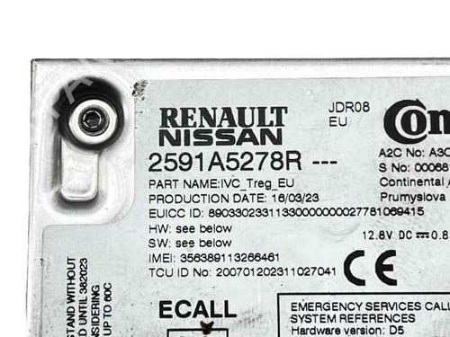 Electronic module DACIA SANDERO III 1.0 TCe 110 | BP31869699M83