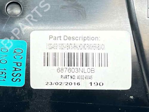 Air vent NISSAN LEAF (ZE0) Electric | BP34236352I21 - Image 2